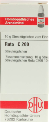 RUTA C 200 Globuli 10 g
