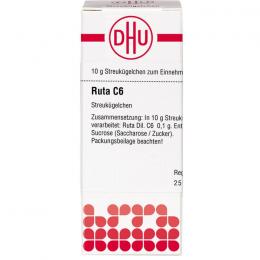 RUTA C 6 Globuli 10 g