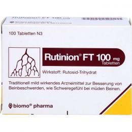 RUTINION FT 100 mg Tabletten 100 St.