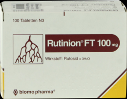 RUTINION FT 100 mg Tabletten 200 St