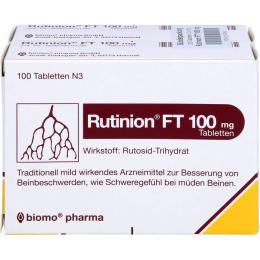 RUTINION FT 100 mg Tabletten 200 St.