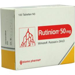RUTINION Tabletten 100 St Tabletten