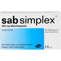 SAB simplex 240 mg Weichkapseln 60 St.