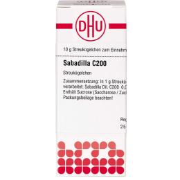 SABADILLA C 200 Globuli 10 g