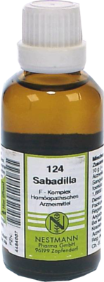 SABADILLA F Komplex Nr.124 Dilution 50 ml