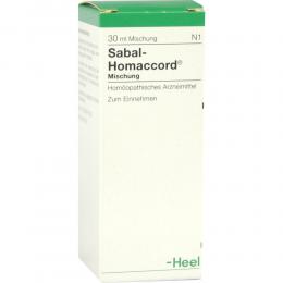 SABAL HOMACCORD Tropfen 30 ml Tropfen
