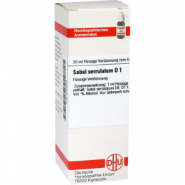 SABAL SERRULATUM D 1 Dilution 20 ml