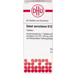 SABAL SERRULATUM D 12 Tabletten 80 St.