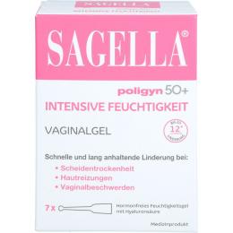 SAGELLA poligyn 50+ intensive Feuchtigkeit Gel 7 St.