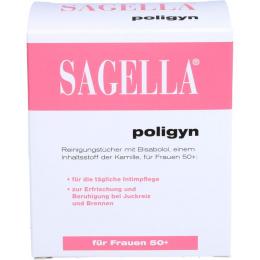 SAGELLA poligyn Reinigunstücher f.die Intimpflege 10 St.