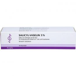 SALICYL VASELIN 5% Salbe 100 ml