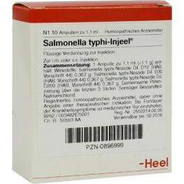 SALMONELLA TYPHI Injeel Ampullen 10 St