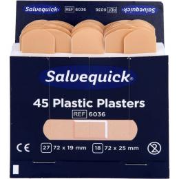 SALVEQUICK Pflasterstrips wasserfest Refill 6036 45 St.