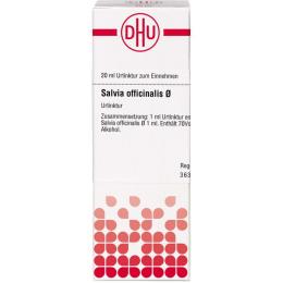 SALVIA OFFICINALIS Urtinktur 20 ml
