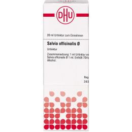 SALVIA OFFICINALIS Urtinktur 20 ml