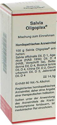 SALVIA OLIGOPLEX Liquidum 50 ml