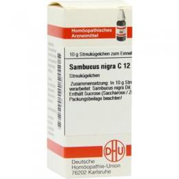 SAMBUCUS NIGRA C 12 Globuli 10 g