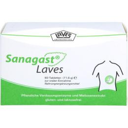 SANAGAST Laves Tabletten 60 St. (71,6 g)