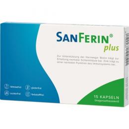 SANFERIN Plus magensaftresistente Kapseln 15 St.