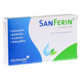 Ein aktuelles Angebot für SANFERIN Tabletten 40 St Tabletten Nahrungsergänzungsmittel - jetzt kaufen, Marke Volopharm GmbH Deutschland.