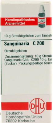 SANGUINARIA C 200 Globuli 10 g
