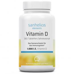 sanhelios Vitamin D3 1.000 I.E. 365 st Tabletten