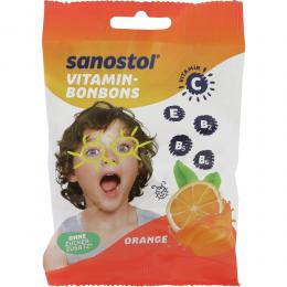 SANOSTOL Vitamin-Bonbons Orange 75 g Bonbons