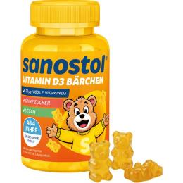 SANOSTOL Vitamin D3 Bärchen 60 St. (150 g)