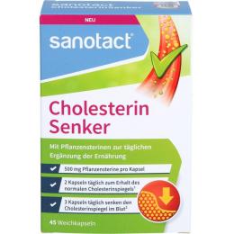 SANOTACT Cholesterin Senker Weichkapseln 45 St. (49 g)