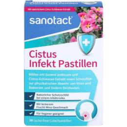 SANOTACT Cistus Infekt Pastillen 30 St.
