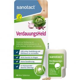 SANOTACT VerdauungsHeld Mini-Tabletten 40 St Tabletten