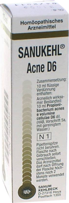 SANUKEHL Acne D 6 Tropfen 10 ml