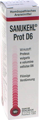 SANUKEHL Prot D 6 Tropfen 10 ml