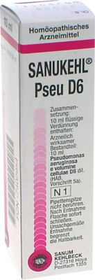 SANUKEHL Pseu D 6 Tropfen 10 ml