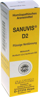 SANUVIS D 2 Tropfen 30 ml