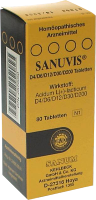 SANUVIS Tabletten 80 St