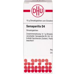 SARSAPARILLA D 4 Globuli 10 g