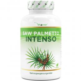 Saw Palmetto Extrakt - 180 Kapseln mit 500 mg Extrakt