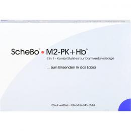 SCHEBO M2-PK+Hb 2in1 Kombi-Darmkrebsvorsorge Test 1 P