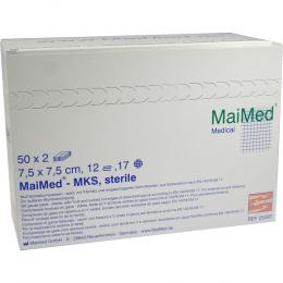 Ein aktuelles Angebot für SCHLITZKOMPRESSEN 7,5x7,5 cm steril 12fach 50 X 2 St Kompressen Verbandsmaterial - jetzt kaufen, Marke Maimed Gmbh.
