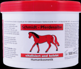 SCHMIDT Pferdesalbe 500 ml