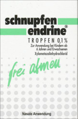 SCHNUPFEN ENDRINE 0,1% Nasentropfen 10 ml