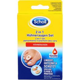 SCHOLL 2in1 Hühneraugen Set 1 P