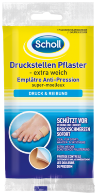 SCHOLL Druckstellen Pflaster extra weich 1 St