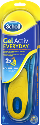 SCHOLL GelActiv Einlegesohlen Everyday men 2 St