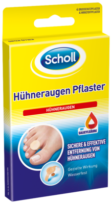 SCHOLL Hhneraugen Pflaster 4 St