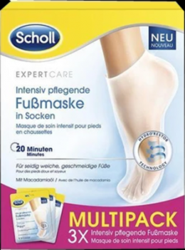 SCHOLL intensiv pflegende Fumaske in Socken 3X2 St