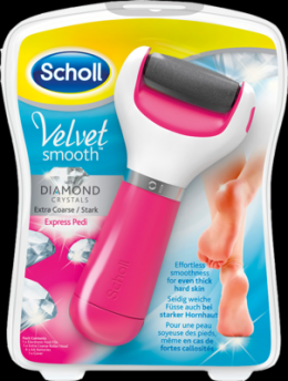 SCHOLL Velvet smooth Expr.Pedi Hornhautentf.pink 1 St