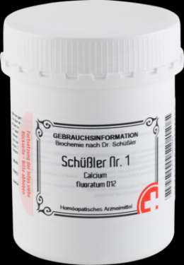 SCHSSLER Nr.1 Calcium fluoratum D 12 Tabletten 1000 St