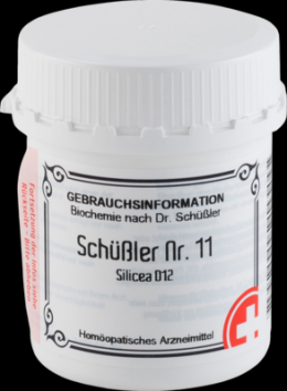 SCHSSLER Nr.11 Silicea D 12 Tabletten 400 St